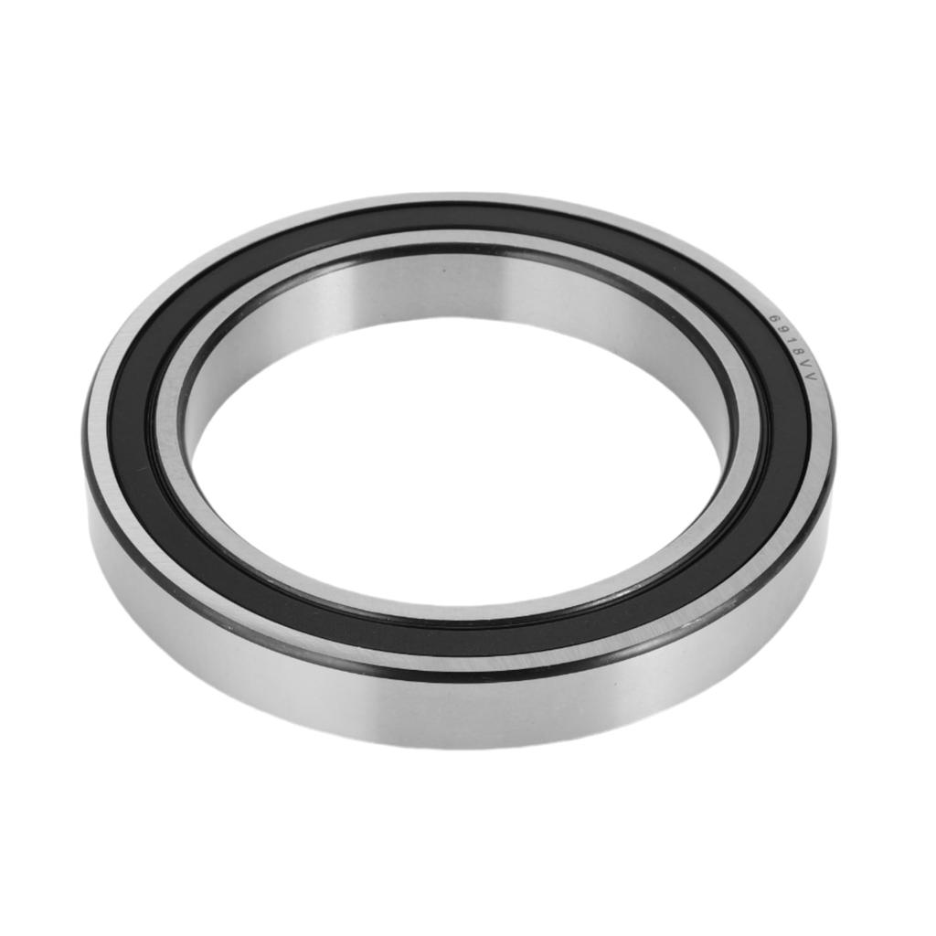 ACROPIX 6918VV Deep Groove Ball Bearing P6 90x125x18mm Lubricated Bearing Double Rubber Seal Black Silver Tone Scooter Skateboard Wheel