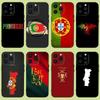 Чехол для телефона с флагом Португалии, Португальская страна, для iPhone 15,14,13,12,11 Plus,Pro,Max,XR,XS,X,7,8 Plus,SE,Mini, силиконовый, мягкий