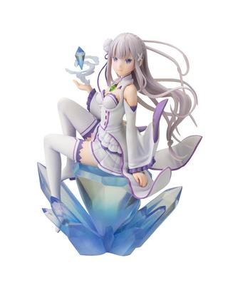 Kotobukiya Жизнь в ином мире с нуля Эмилия масштаб ПВХ окрашенная готовая фигурка Re 1/8