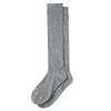 SALTY PEBBLE GLITTERING GEM RIBBED SOCKS [grey]