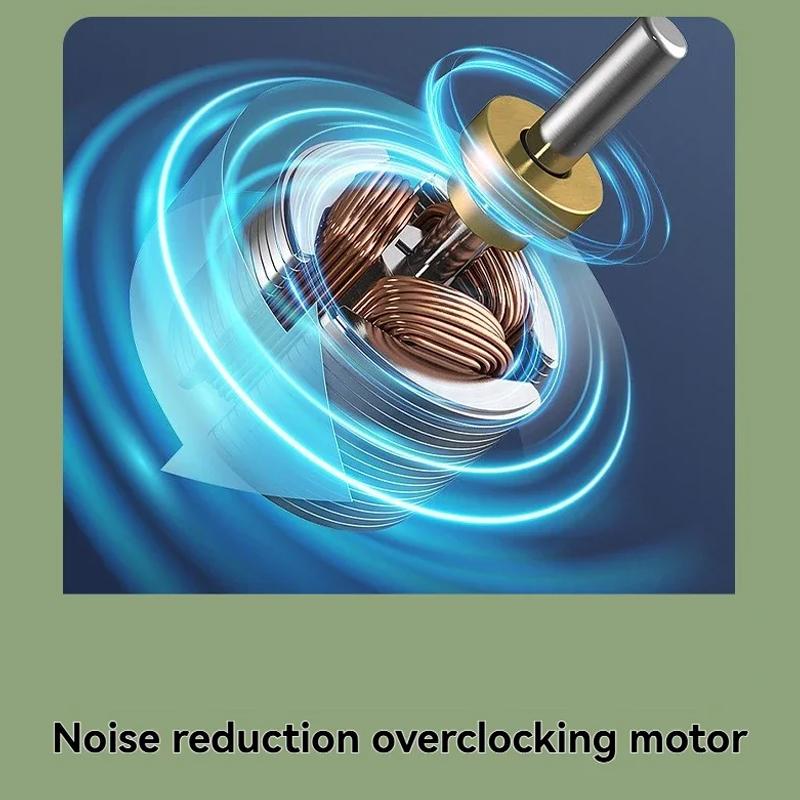 Складной Ручной Настольный USB Перезаряжаемый Мини-Вентилятор Мультяшный Дизайн с Крючком для Альпинизма, Отдыха на Природе, Дома, Офиса