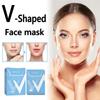 1/5 шт. женская 4D V-образная висячая маска для ушей, маска для лица, подбородка, для похудения, устраняющая отеки, лифтинг-маска