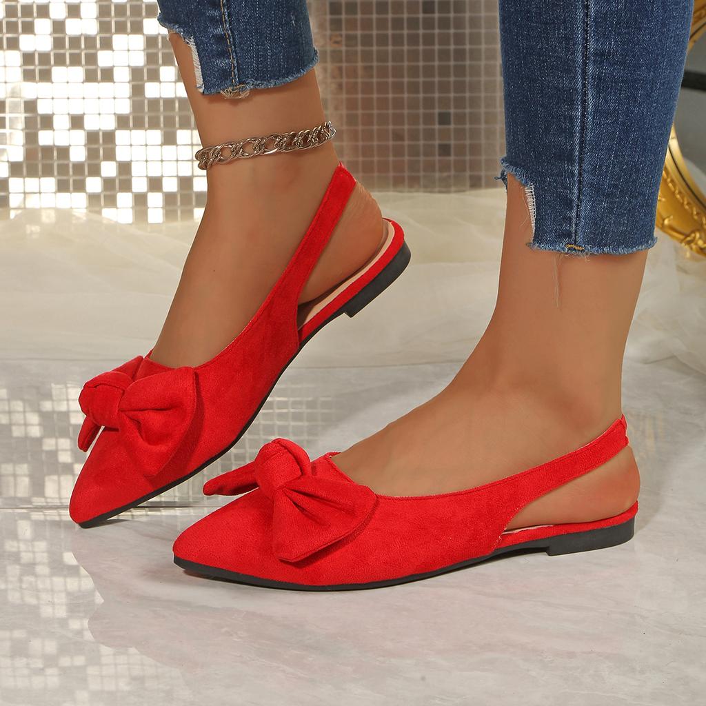 Fashion Women Flats Summer Pointed Toe Shallow Mouth Sneakers Women Comfortable Casual Flat Shoes Women Wear-resistant Non-slip Loafers