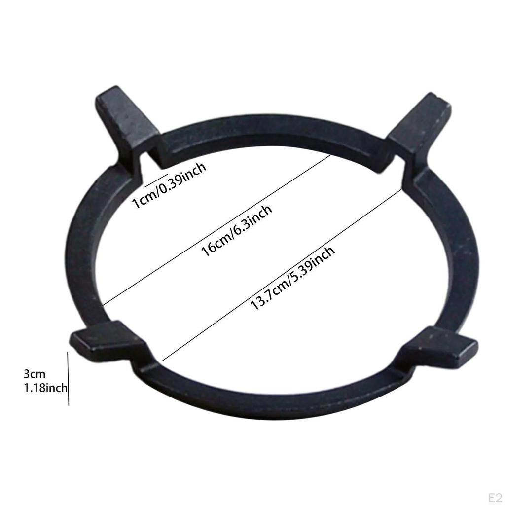 Portable Cookware Support Ring for Cast Iron Wok And Stove