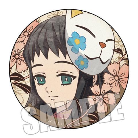 Клинок, рассекающий демонов Kimetsu no Yaiba Аниме Значок-булавка Столпы Синобу Кочо Мицури Канродзи Японский стиль Цветочная брошь Эмаль Металл