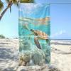 Sea Turtle Coastal Beach Towel Patterned Sunscreen And Windproof Suitable For Swimming Pool Camping Travel
