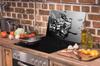 Glass stovetop protector 70x52 Ice