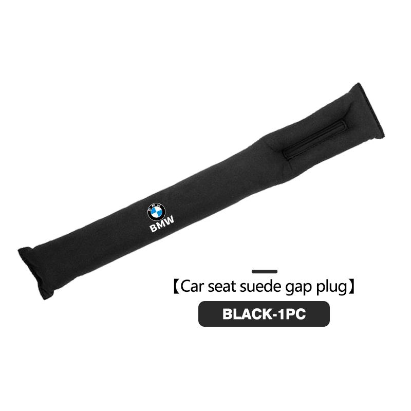 Suede Car Logo Seat Gap Filler Seat Seam Leak-proof Plug Strip For BMW E46 E90 E60 F10 E39 F30 E36 E87 E90 E30 E53 F31 E92 MP1