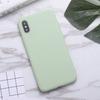Однотонный силиконовый чехол-протектор для чехла телефона iPhone XS Max/XS/X/7/8/7P/8P