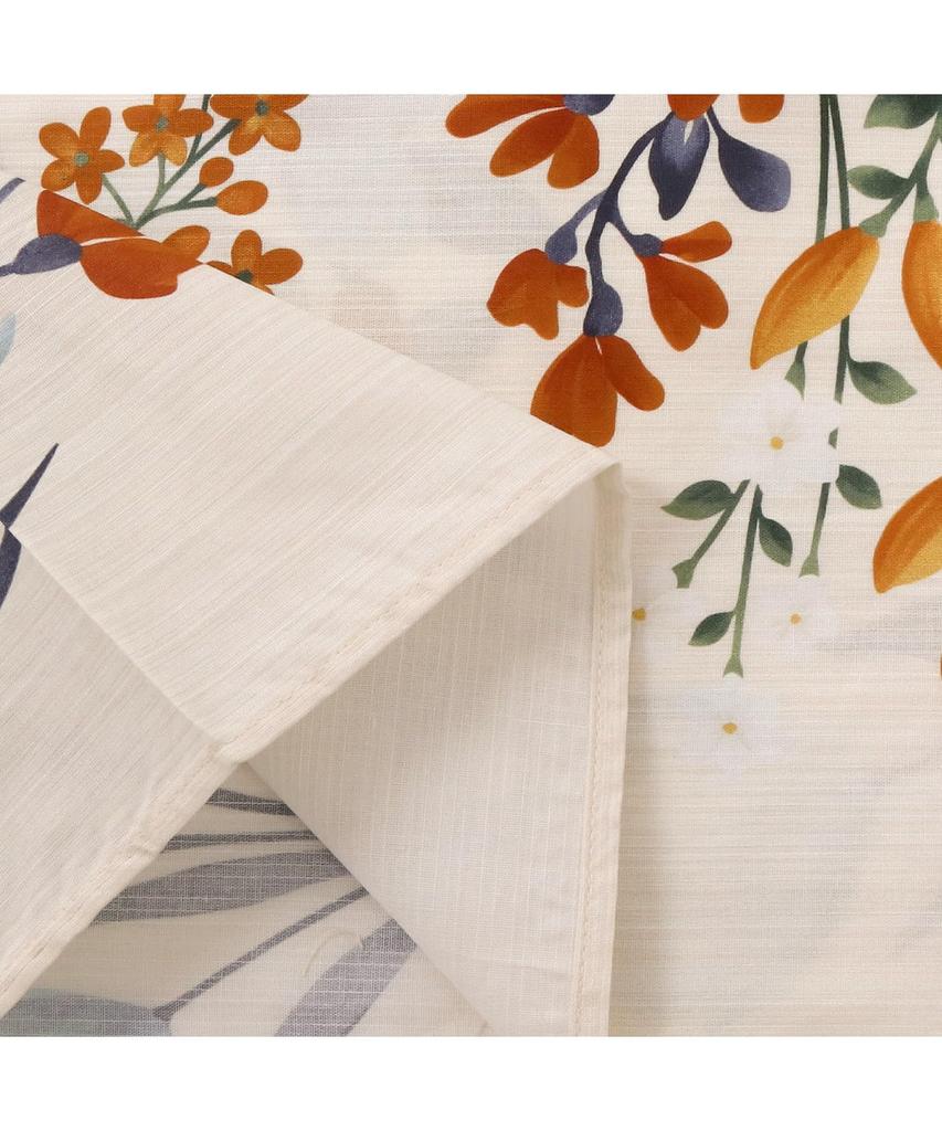 Юката Set for Change 4 Piece Set Heiko Junior Girls H [KYOETSU] Девочки, цвет экрю, плетение, (Юката, Оби) (7.Цветущий букет, 150см)