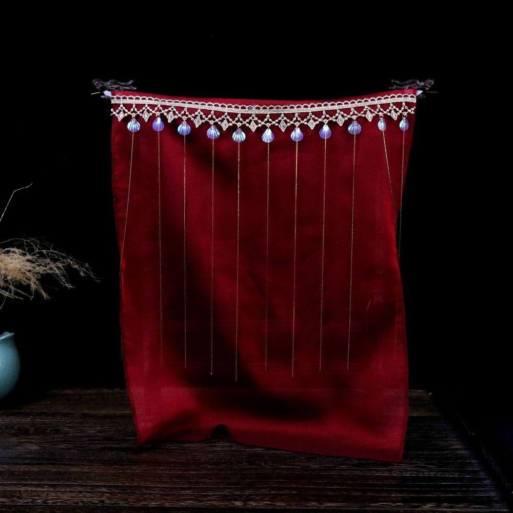 Вуаль для лица с кисточками Hanfu, древний стиль, китайские аксессуары Hanfu, солнцезащитная маска, классический танец