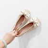 Fashion Flats Luxury Leather Casual Shoes For Woman 2024 Kawaii Women's Summer Footwear Flat Cute Elegant Dress Quick Delivery Trend E A