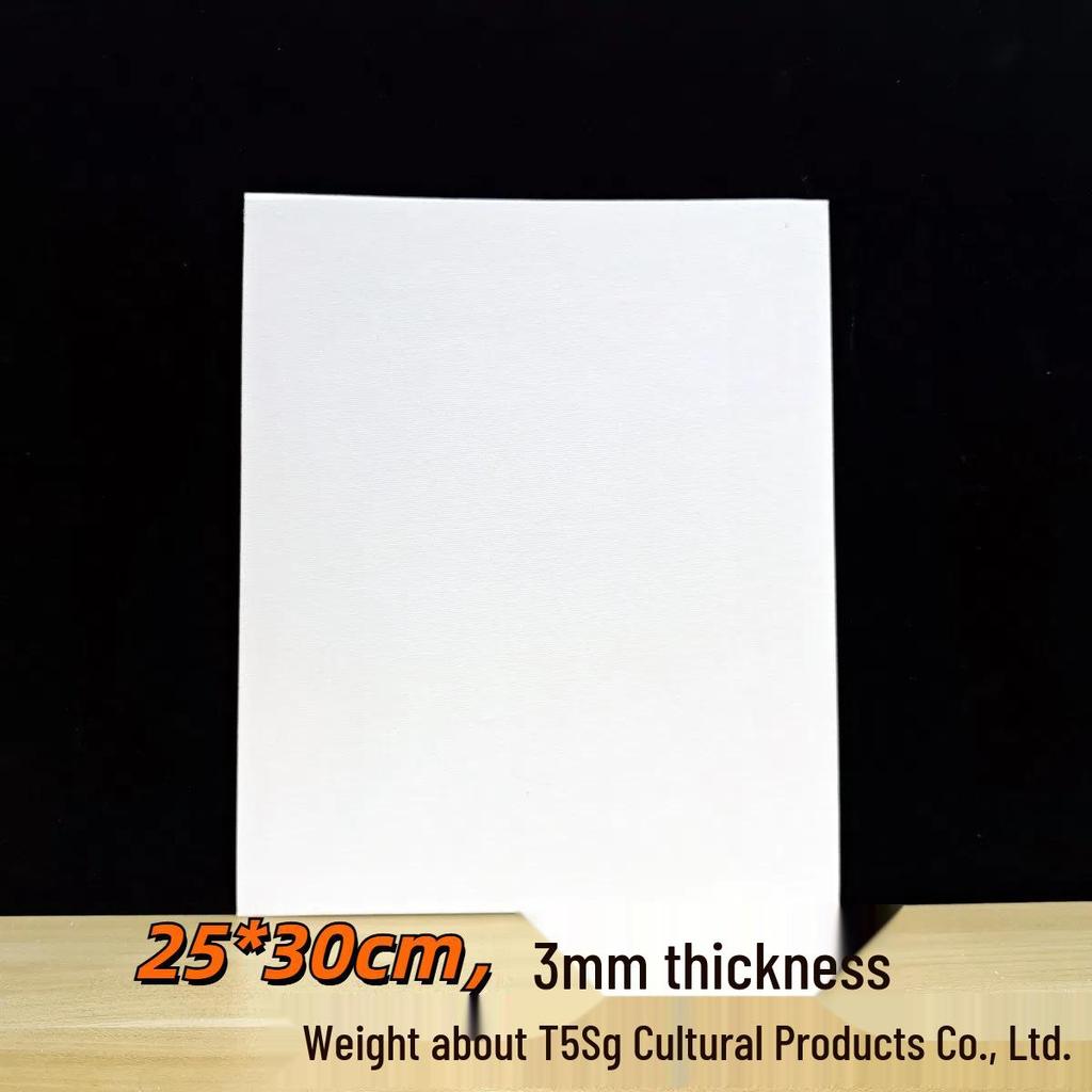 Холст для рисования толщиной 3 мм: Портативный холст из чистого хлопка для масляной и акриловой живописи для студентов-художников и профессионалов