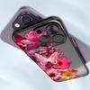 Чехол Задняя крышка для телефона Funda для iPhone 17 Pro Max 7 8 SE 14 XS XR 15 11 12 Air 16 Plus 13 Mini Мультяшный Цветочный Арт