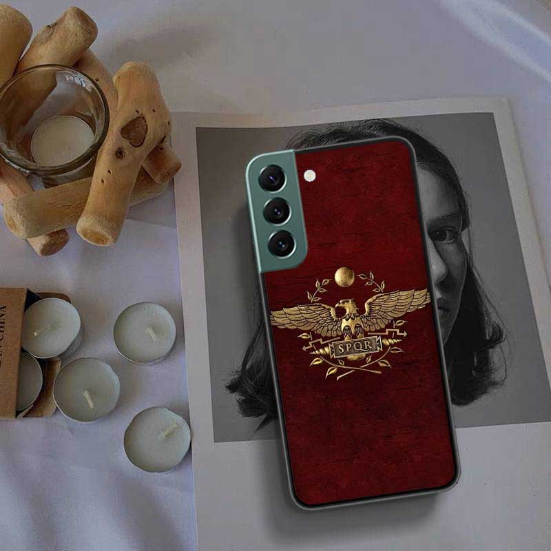 SPQR Римская Императорская Легионv Чехол для Телефона Samsung A14 A24 A34 A54 A03S A04S A13 A23 A33 A53 A73 A70 A50S A30 A40 A71 A51 A41 A31 A2