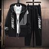Sweater Suit Men's Spring And Autumn Coat Youth Leisure Sports Two-piece Set