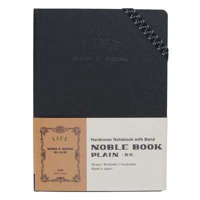 Блокнот Life Note Noble A6 Без линовки N1641 Черный