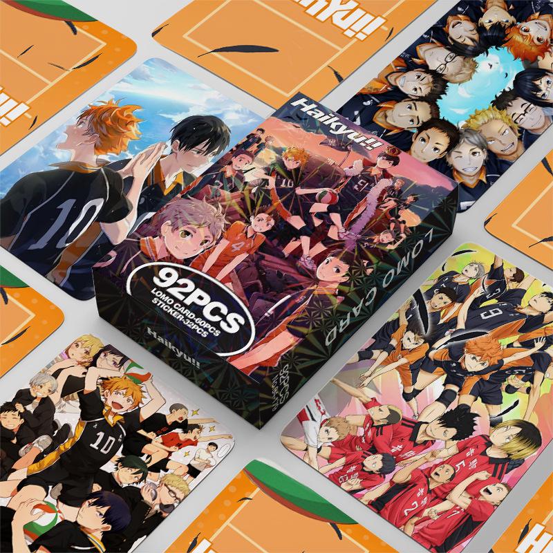 Карточки Haikyuu Хината Сёё Кагэяма Тобио Цукисима Хотару Персонажи Аниме Коллекционная Карточка Подарки