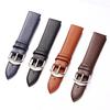 20 мм кожаный ремешок из искусственной кожи, ремешок для часов, сменный браслет с пряжкой из нержавеющей стали