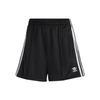 Originals Striped Logo Embroidered Casual Shorts Women Bottoms Black IU2425