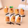 5 шт. забавные 3D заколки для волос Capybara мультфильм плюшевые заколки для волос утконос зажим для праздничной вечеринки аксессуары для волос