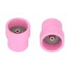 2Pcs TIG Welding Cup 12#/14# Ceramic Nozzle Accessory Set Kit for WP9/17/18/20/25/26(White )