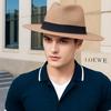 Летняя шляпа от солнца Пляжная соломенная шляпа Разноцветная Защита от УФ-лучей Солнцезащитная соломенная шляпа Подходит для путешествий Активный отдых