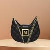 New Fashion Chain Underarm Bags Wild Rhombus Pattern Shoulder Bag Versatile High Quality Ladies Oblique Crossbag
