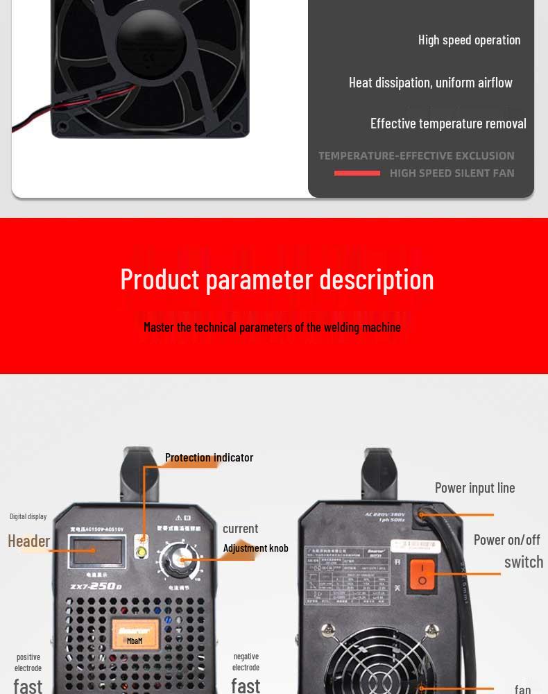 Сварочный аппарат Spart Welders ZX7-400E Высокотоковый 380В 4.0