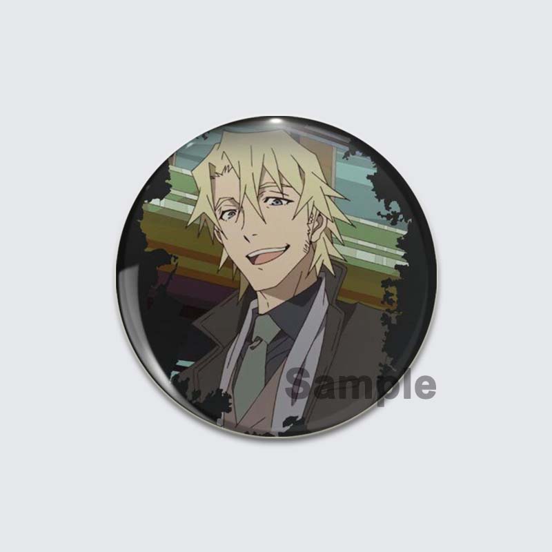 32/44/58mm Great Pretender Pin Round Cartoon Funny Snap-in Brooches for Backpack Cothes Accessories Anime Collection Badge Hat Decoration