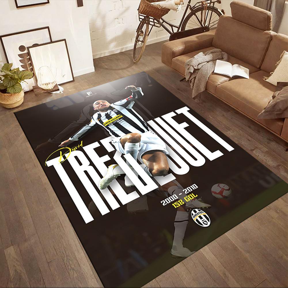 Juventus Area Rug Design For Dormitory Decorate Room Balcony Hallway Antislip Rug Decorate Offices Gift For Festivals