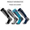 Ski Socks Outdoor Sports: Thick Terry, Over-Calf, Sweat-Absorbent, Warm & Comfortable Hiking Socks