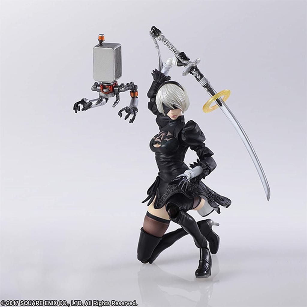 Bring Arts 2B Machine Lifeform из окрашенной подвижной фигуры из ПВХ NieRAutomata & (Набор 2)