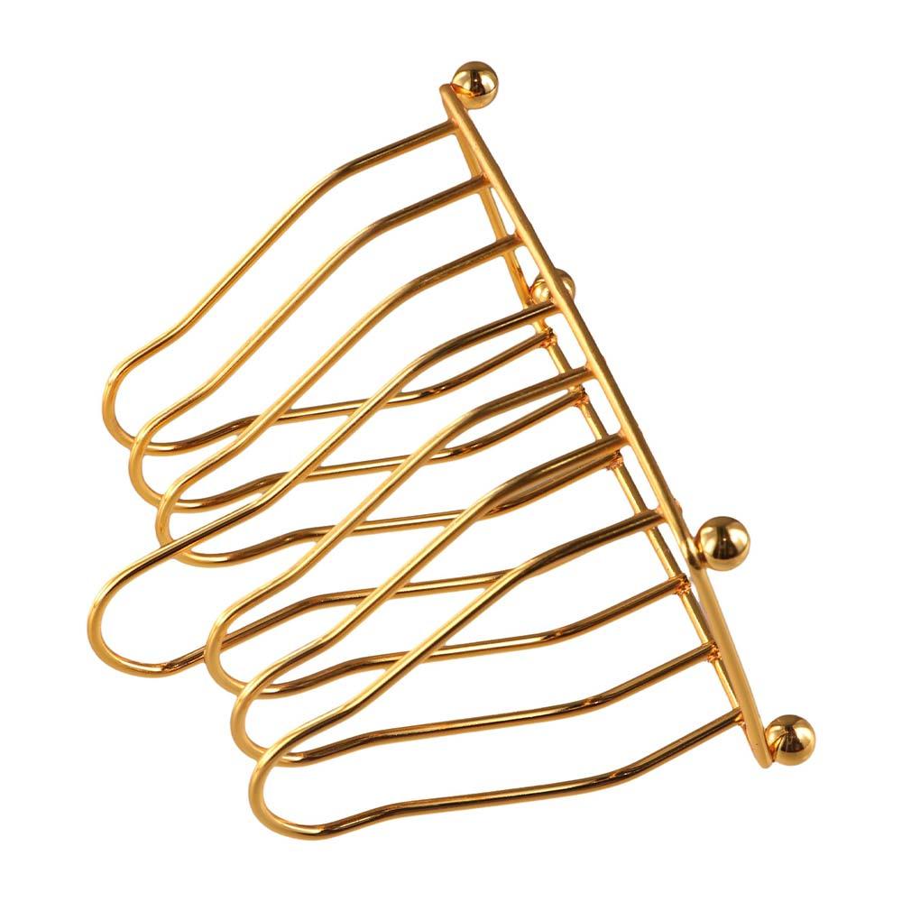 7 Pcs/set Zinc Zinc Zinc Alloy European Decor Racks Plated Metal Cake Tray Patterned Cup Mat  Home Decor