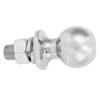1‑7 8in Diameter Chrome Hex Nut Hitch Ball for ATV UTV Lawn Tractor 5 8x1‑3 4in Shank 2000 LBS