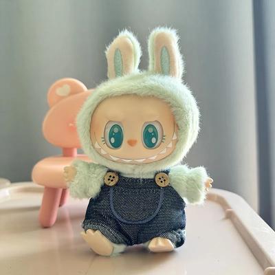 Одежда Лабубу Одежда для дизайнерской куклы Лабубу Оригинальная игрушка класса люкс Лабубу Подарок 17 см Наряды для куклы Одежда Have A Seat