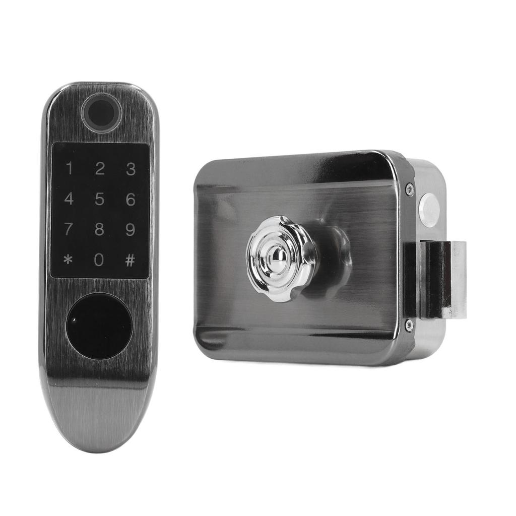 Умный дверной замок безопасности 5 способов разблокировки Электронный биометрический дверной замок с отпечатком пальца