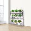 Bymaocar 3-layiron Shoe Rack,Indoor & Outdoor Plant Display Rack,Modern Elegant Home Decoration for Bathroom, Bedroom, Balcony