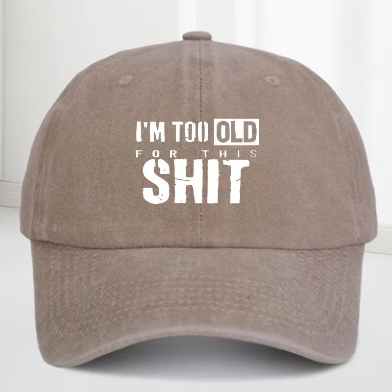 A Unisex's retro-style adjustable baseball cap with adjustable size, suitable for all seasons.