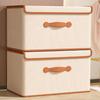 Home Wardrobe Storage Box with Lid for Clothes, Quilts, and Underwear