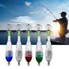 LED Luminous Squid Hook Baits Fishing Lures Artificial Squid Hook Jigs Octopus Squid Shrimp Fishing Shrimp Light Lures