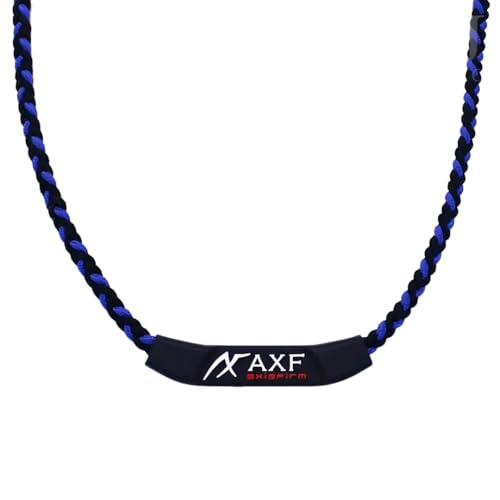 Цветной браслет AXF с силиконовым шармом, AXF300 СИНИЙ, Большой (51см), Цветной браслет Axef, Силиконовый шарм, Силиконовый ожерелье, Axef, Сила кора, Кровообращение