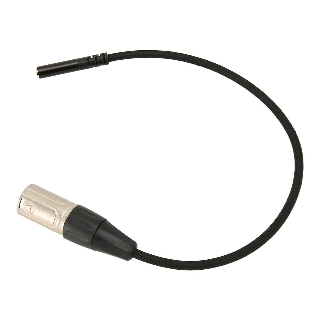 18 Inch To XLR Cable Female To Male Noiseless Low Loss 3.5mm Stereo To XLR Adapter Cord for