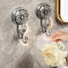 1/2/3/4Pcs Transparent Suction Cup Hooks Strong Load-bearing Easy To Install Removable Heavy Duty Vacuum Suction Cups with Hooks