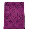 LOUIS VUITTON M75503 Escalp Logo Mania wool Scarf purple wool Women Used
