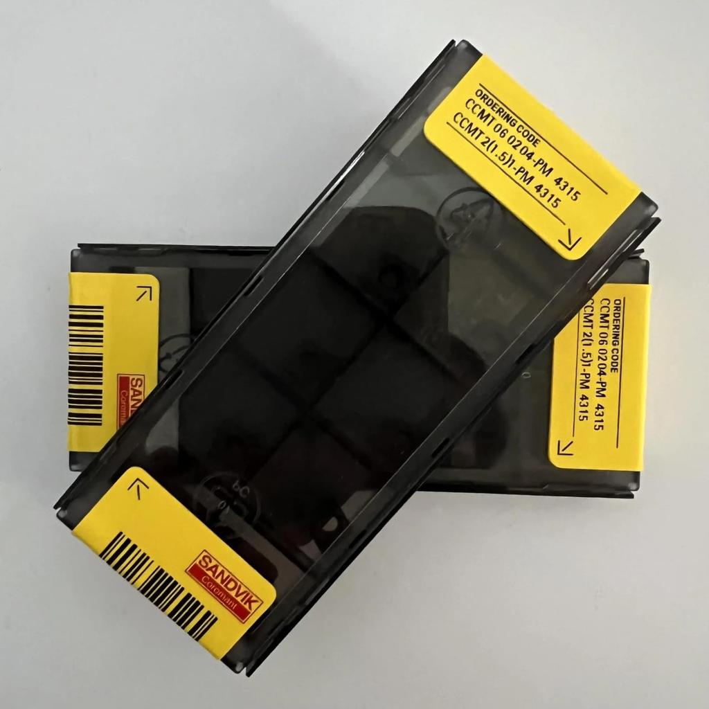 CCMT060204-PM 4315 Твердосплавное CNC лезвие 10 ШТ.