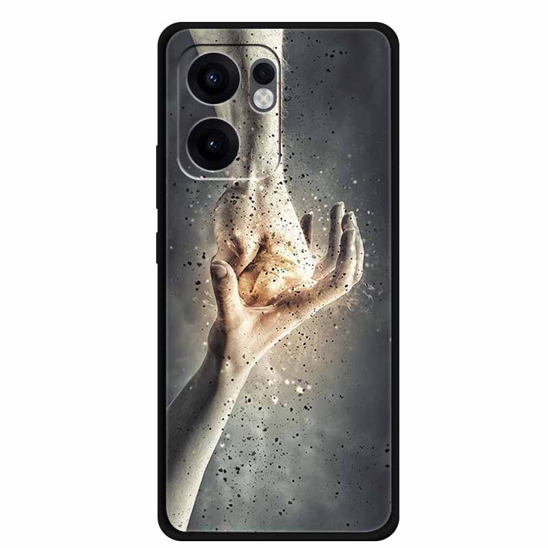 Чехол для телефона для OPPO Reno 13F Чехол 13 F Coque Черный Силиконовый Мягкий ТПУ Задняя Крышка Сумка Для OPPO Reno13F A5x Чехол Защитный Корпус