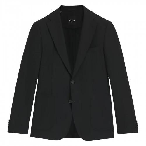 Boss Mens Lapel Collar Regular Blazer