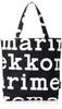 Сумка-тоут 047312 NOTKO LOGO хлопок БЕЛЫЙ [Marimekko] ЧЕРНЫЙ/ВЫКЛ [арт.]