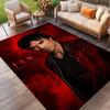 Damon Salvatore Print Rug, Washable Floor Carpet, For Entryway Dorm Laundry Room Office Study, Home Decor Birthday Christmas Gift